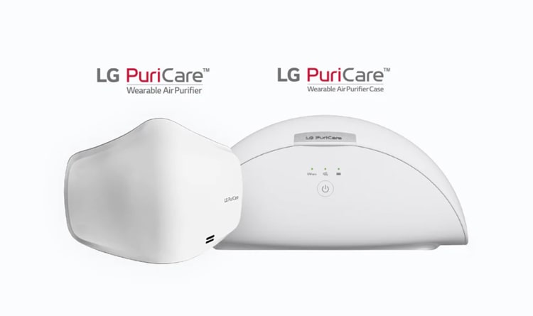 Khẩu trang lọc không khí LG PuriCare thế hệ 2 mới 